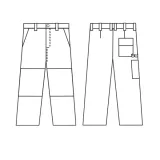 SARA POSEJDON GRAFİT CLASSIC PANTOLON