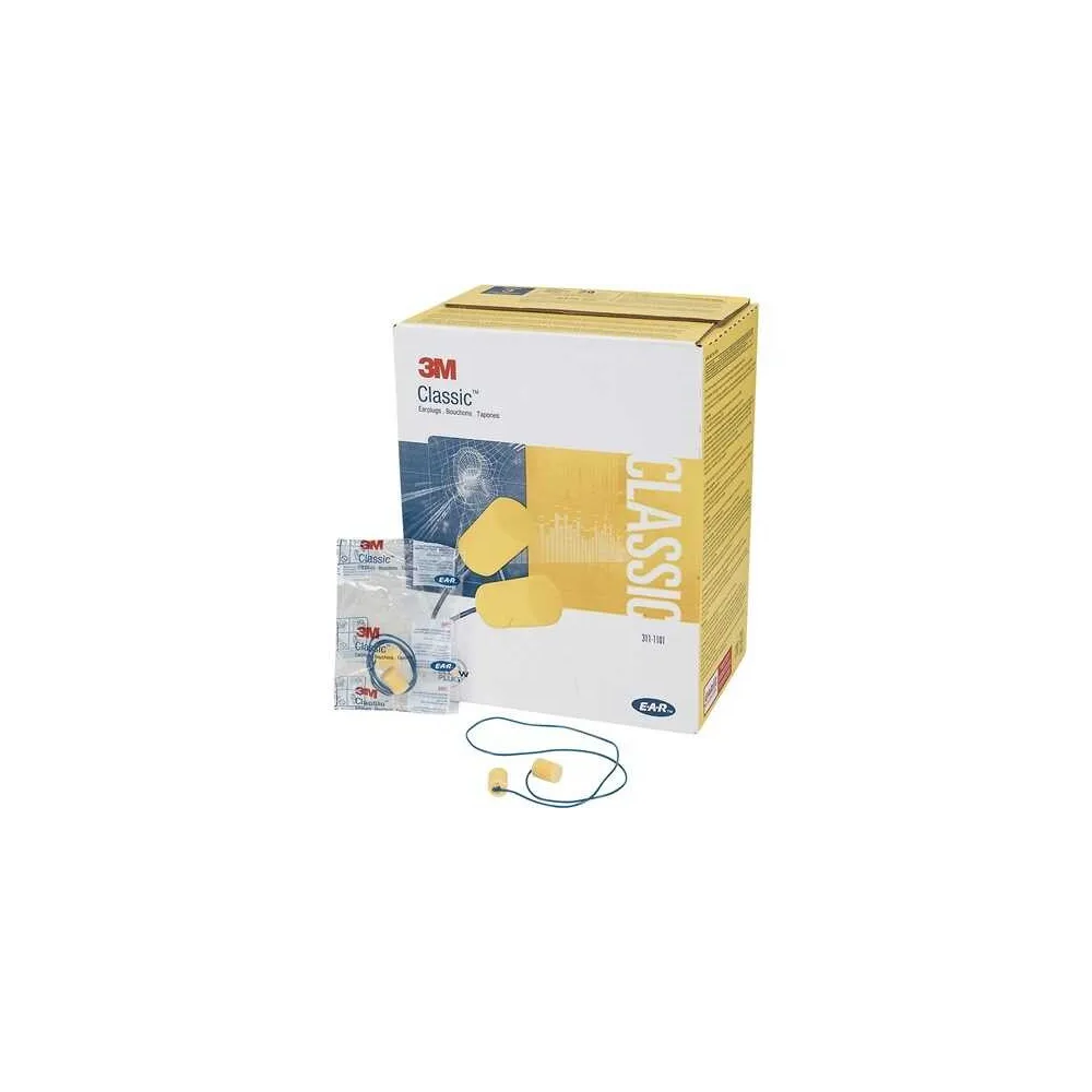 3M CC-01-000 Classic Kordonlu Kulak Tıkacı 20 adet