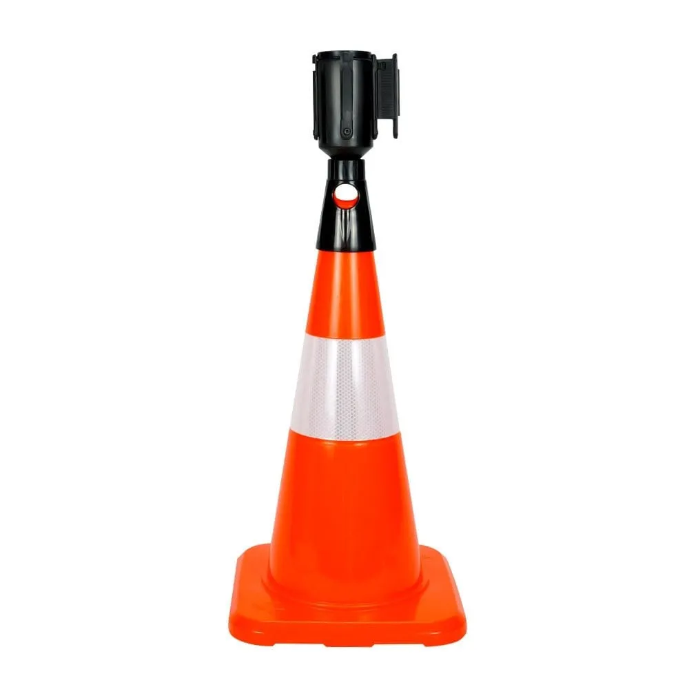 PVC Trafik Konisi 50 cm Reflektifli Trafik Dubası