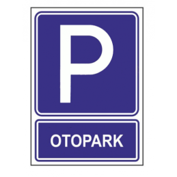 Otopark Uyarı Levhası
